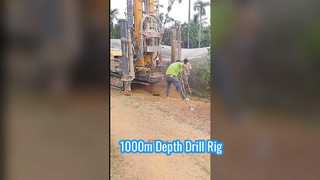 Máy khoan giếng nước 1000m Độ sâu cực lớn