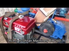 Máy bơm bùn khoan chính xác cao BW 160 để khoan lỗ khoan