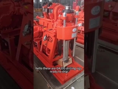 Máy khoan khảo sát kỹ thuật khai thác di động Đường kính lỗ 300mm Độ sâu 200 mét