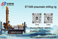 High Torque Hydraulic Motor Rotation Pneumatic Drilling Rig Với ống khoan 102/114