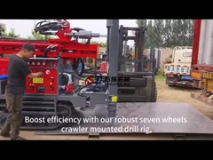 ST200 Máy khoan khí nén sâu mét Industrial Underground Borehole