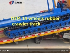 OEM Steel Crawler Track Undercarriage Hiệu suất đáng tin cậy Khả năng tải lớn