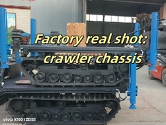 Chế độ kéo dài Outriggers Crawler Track Undercarriage 5 MT Capacity Loading