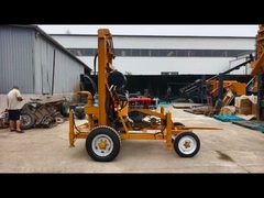 Sản xuất nước giếng khoan khoan thiết bị khoan dễ dàng di chuyển 120 mét