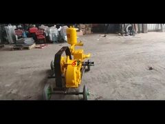 Bơm bùn ba xi-lanh đơn tác dụng dùng cho khảo sát địa chất, sử dụng cho máy khoan trên cạn