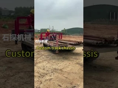 Cấu trúc đường đua Crawler Động cơ diesel Công suất lớn cho giàn khoan hoặc máy khác