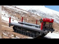 Chế độ xe dưới đường cao su cho các công trình xây dựng chạy bằng động cơ diesel