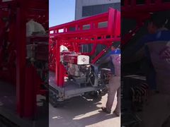 Giàn khoan lõi di động dễ vận hành 100m - 200m Độ sâu khoan Đã được phê duyệt ISO 9001