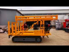 Độ sâu 200m Máy khoan thử đất cho khoan khoan lõi với động cơ diesel 22 HP