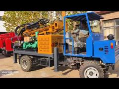 Xem demo Cần khoan 76/89mm và Hệ thống truyền động khí nén cho khoan giếng nước sâu 180 mét