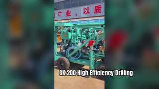 Máy khoan lõi di động GK 200 để thăm dò hiệu quả