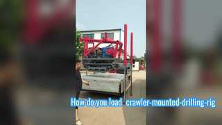 Gầm bánh xích chân cao được lắp lên xe như thế nào?